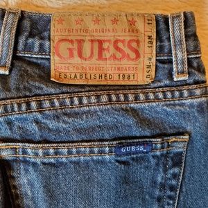 Guess low waist 060 boot leg jeans